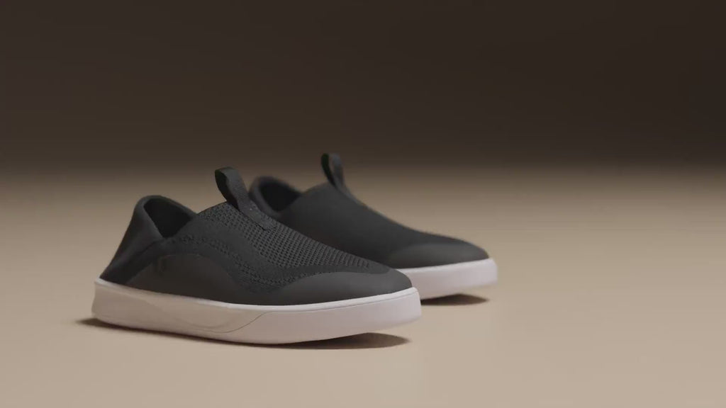 Weekend Slip-On - Light Grey/White