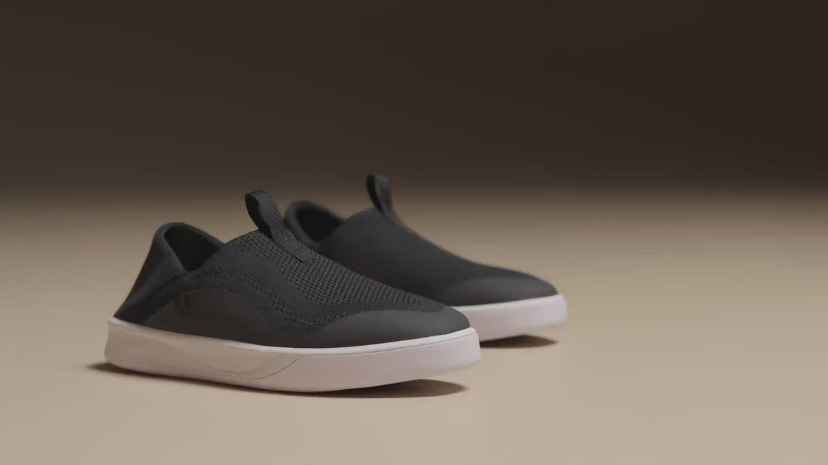 Weekend Slip-On - Light Grey/White